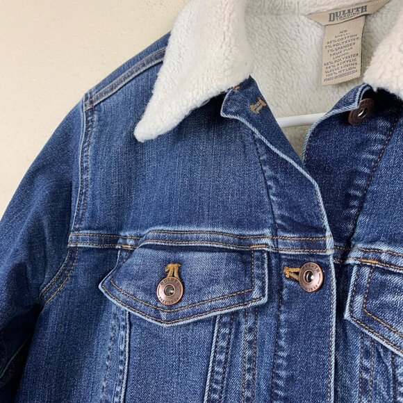 Duluth Trading Co Women’s Sherpa Lined Denim Jacket - Size XS - Picture 3 of 5